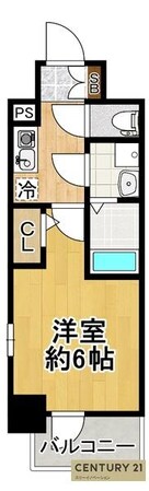 大正駅 徒歩5分 3階の物件間取画像